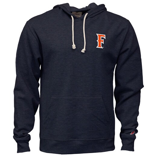 League Chenille Fleece Hood - Navy